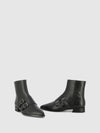 Botins com Fecho em Preto